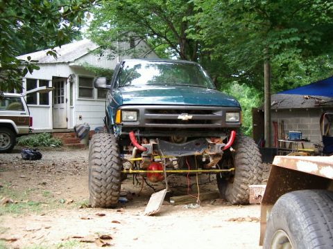 1985 Ford Bronco - John's new truck, in work