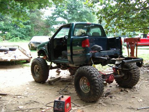 1985 Ford Bronco - John's new truck, in work