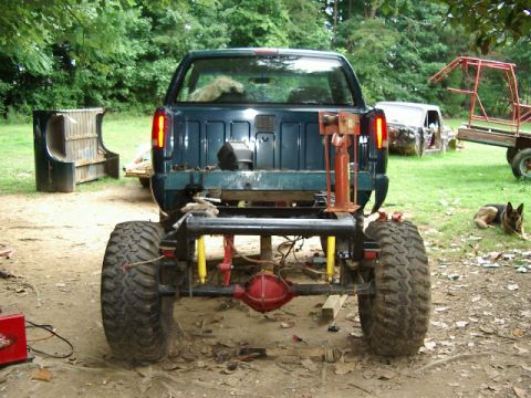 1985 Ford Bronco - John's new truck, in work