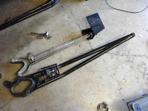 1980 Ford Bronco - stock radius arm and extended radius arm