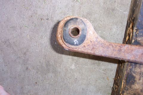 1968 Ford F-100 - I-beams taken from a '73 F100. The axle pivot and radius arm bushings will be replaced with Energy polyurethane parts, and the kingpins wil…