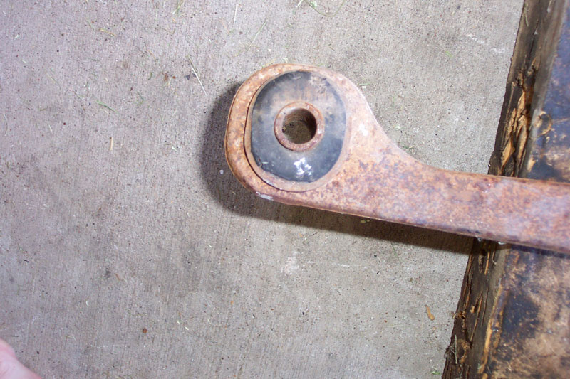 I-beams taken from a '73 F100.  The axle pivot  and radius arm bushings will be replaced with Energy polyurethane parts, and the kingpins will be replaced.  And it will receive a brake job, of course.
