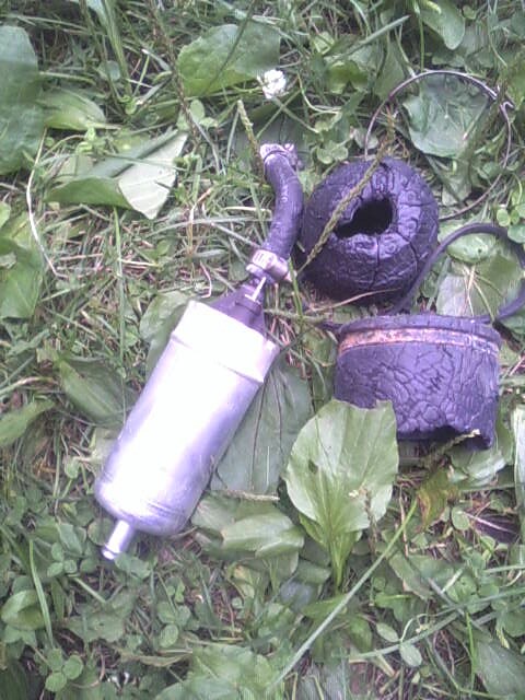 1987 Lincoln Town Car - melted rubber in the tank