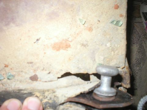 1986 Ford Bronco - Driver side back seat bracket #2