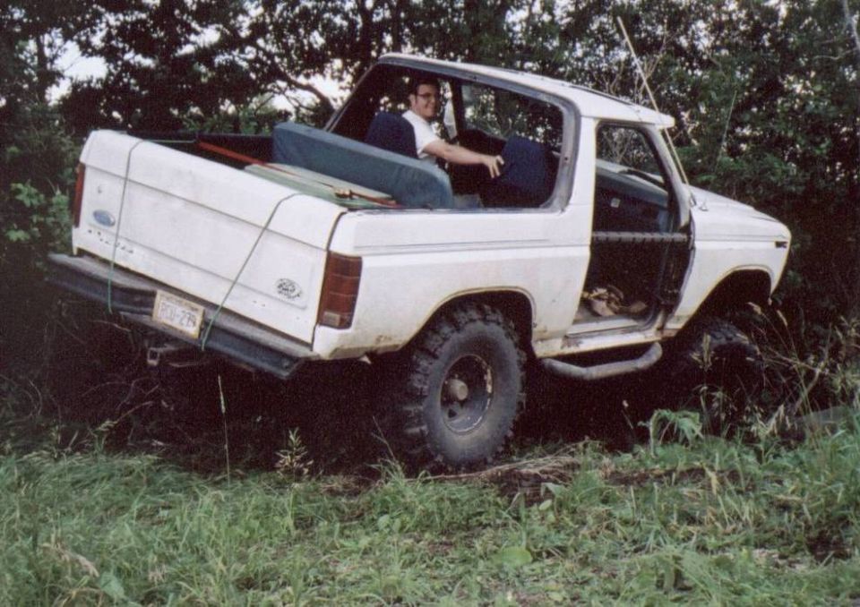 There is a big-ass rock on Dad's farm.  Which I had to climb up...