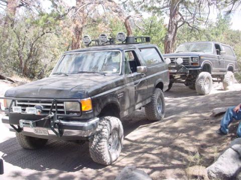 1988 Ford Bronco - me&chris