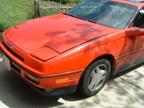 1989 Ford Probe - Some damage.
