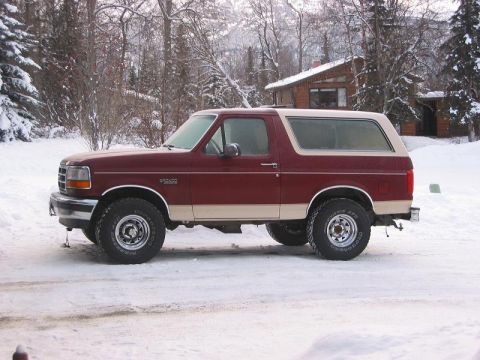 1993 Ford Bronco - Bought some 33x12.5x15 FireStone Fire hawks and some 15x8 Steel star rims. Looked great for the winter but Now I'm tired of the Steel cheap…