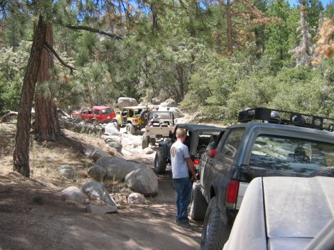 1985 Ford Bronco - there were some traffic jams
