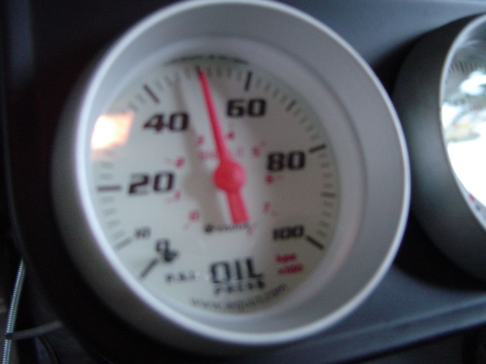 Good oil pressure