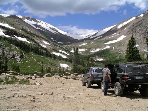 1996 Ford Bronco - Vista at Bill Moore Lake.
