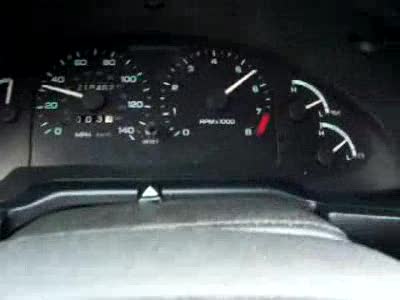 1993 Ford Probe - A short vid of my gauges while accelerating to show how messed up mu ATX is.