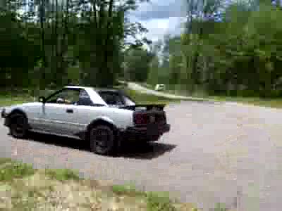 1993 Ford Probe - My buds 86 toyota mr2 takin some turns