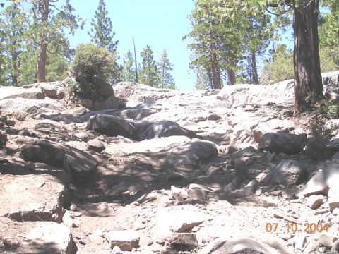 1994 Ford Bronco - The first part of the trail is nothing. this is the first fun obstacle called Driveline hill. Not real hard, but lockers and picking the ri…