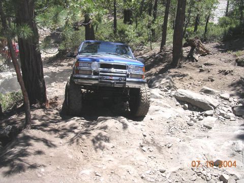 1994 Ford Bronco - Bill making his way up on a different line