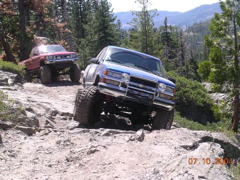 1994 Ford Bronco - Between driveline hill and the first water crossing, there really isnt anything difficult, just a little bumpy from time to time.