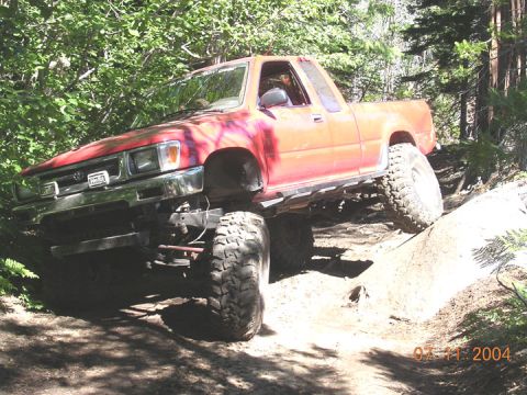 1994 Ford Bronco - working pretty good for the first real trip out on it.