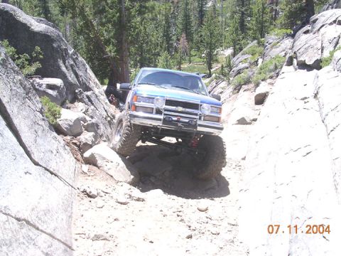 1994 Ford Bronco - this is a series of Bill tackling Winch Hill 1?