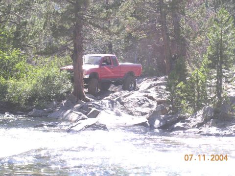 1994 Ford Bronco - so we sent steve thru that way