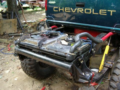 1985 Ford Bronco - Rear mounted radiator