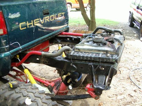 1985 Ford Bronco - rear mounted radiator
