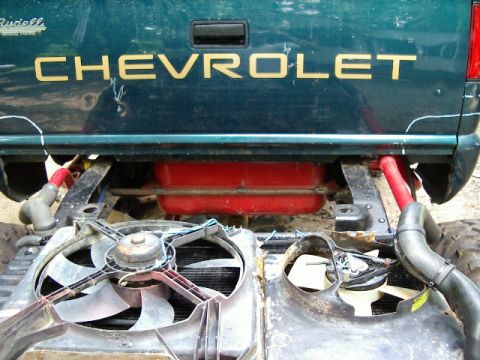 1985 Ford Bronco - Jeep CJ gas tank