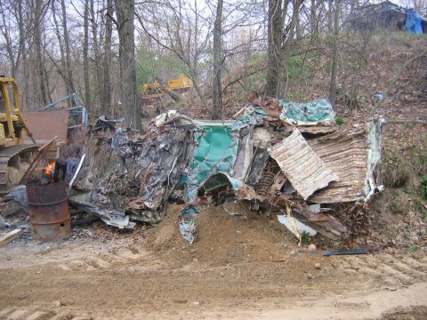 1971 Ford Ranchero - The final resting spot. May you RIP Rancho #1