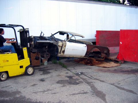 1971 Ford Ranchero - I am not going to miss this one. Good to see it go!!!