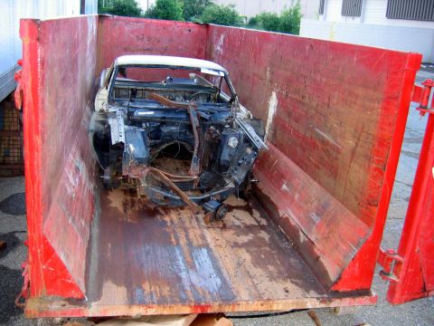 1971 Ford Ranchero - I hope someday, after it is melted down, this pile of crap winds up as a bunch of anchors. Thanks alot Hector M.