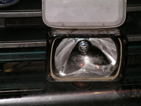 1996 Ford Bronco - Some dickweed decided that I really did not need fog lamps and busted both of them...