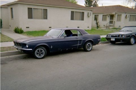 1968 Ford Mustang - My '68 & '85 togther