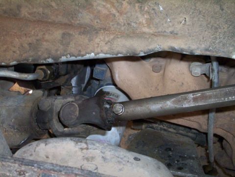 1978 Ford Bronco - Underside view of vehicle with driveshaft and oil filter visible. Supermotors.net logo present.