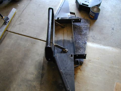 1979 Ford Bronco - Front bumper and grille assembly for a 1979 Ford Bronco, shown disassembled.