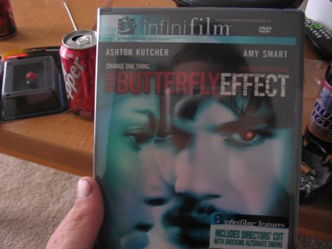 1988 Ford Bronco - DVD case for the movie The Butterfly Effect, Ashton Kutcher and Amy Smart.