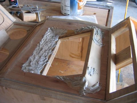1995 Ford Bronco - Second layer of putty, to fill in the smaller gaps