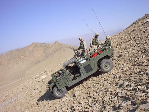 1986 Ford Bronco - Climbing the hills in Afghanistan