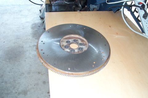 1995 Ford Bronco - resurfaced the flywheel