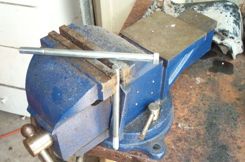 1995 Ford Bronco - made these dowels to help installation