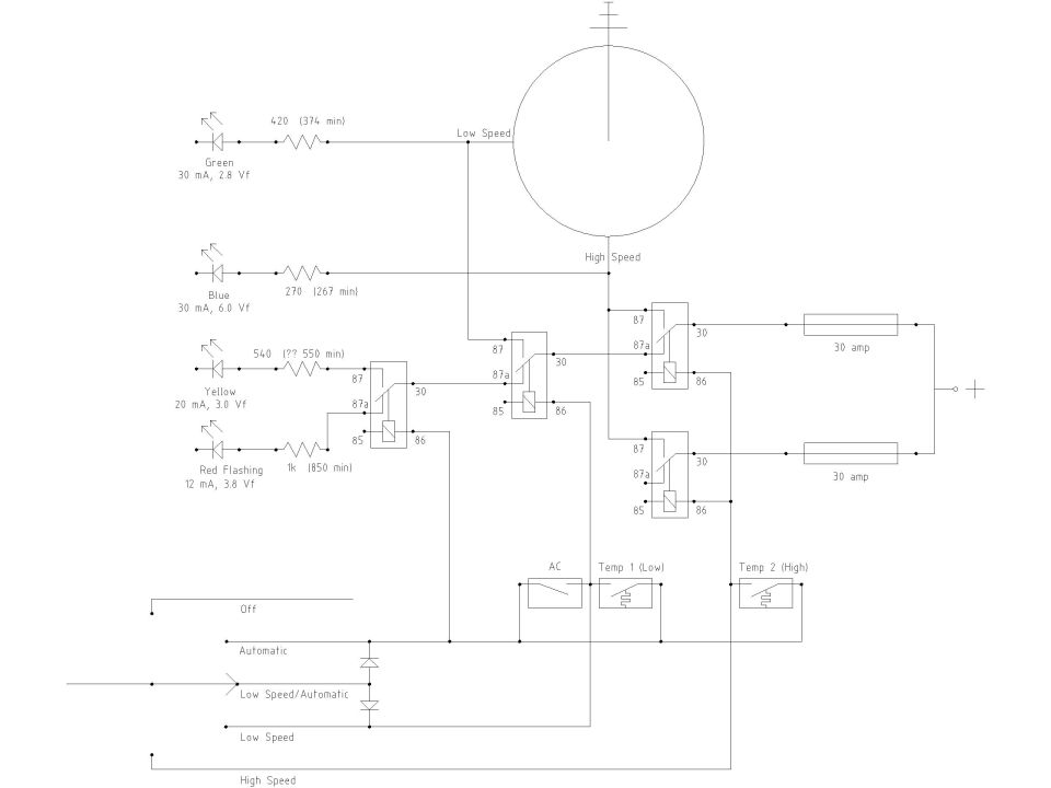 Prototype fan control circuit diagram.