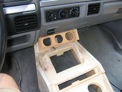 1995 Ford Bronco - Got her all sanded and cut down to fit, now its comin together. I can't wait.