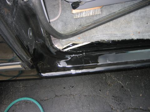 1995 Ford Bronco - This is one of those times its really nice to have a black car. sure does look better.