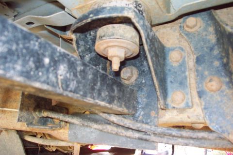 1996 Ford Bronco - Rear Frame Mount Close-Up