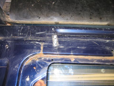 1994 Ford Bronco - added a u -bolt