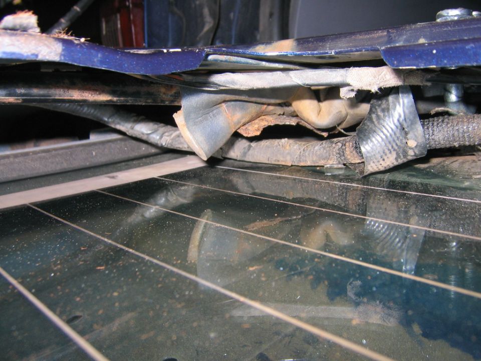 inside shot of window down