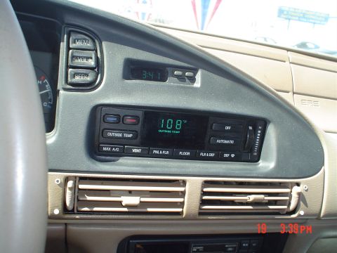 1993 Ford Taurus - Tsk Tsk, my poor leather seats have to survive is scortching heat