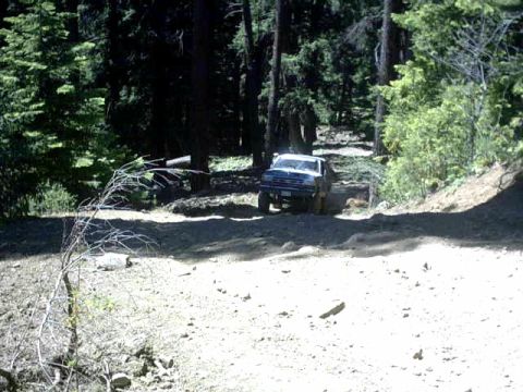 1995 Ford Bronco - 30 degrees or more for about 100 yards then changes to about 45