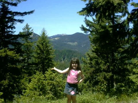 1995 Ford Bronco - Katelyn enjoying the trip.