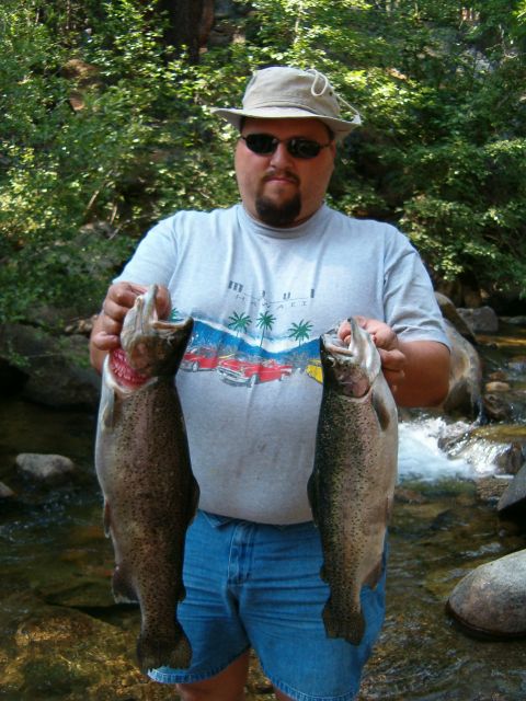 1986 Ford Bronco - The Biggest fish I have ever caught. one is 4 lbs. 7 oz. and the other is 3 lbs.