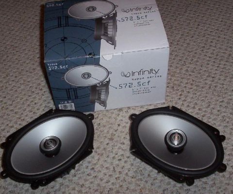 1989 Ford Bronco - infinity 5x7 2 way kappa speakers