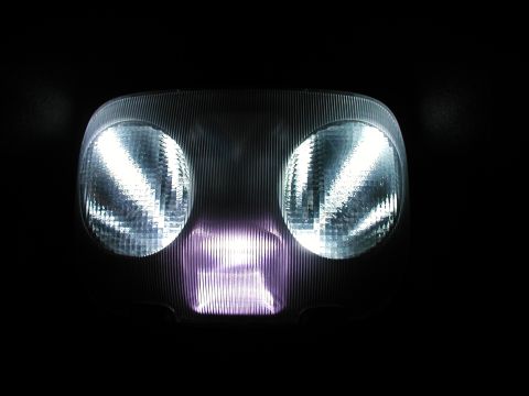 1992 Ford Taurus - Dome and spot lights. :)